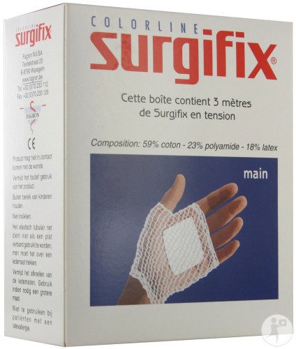 Surgifix Filet Tubulaire Élastique 3m Main 1 Pièce