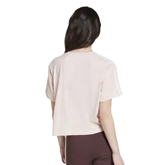 Adidas Essentials 3-Stripes Cropped Shirt Dames