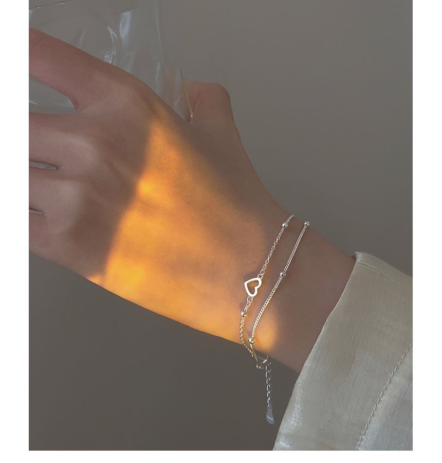 Gaya - Hart gelaagde armband