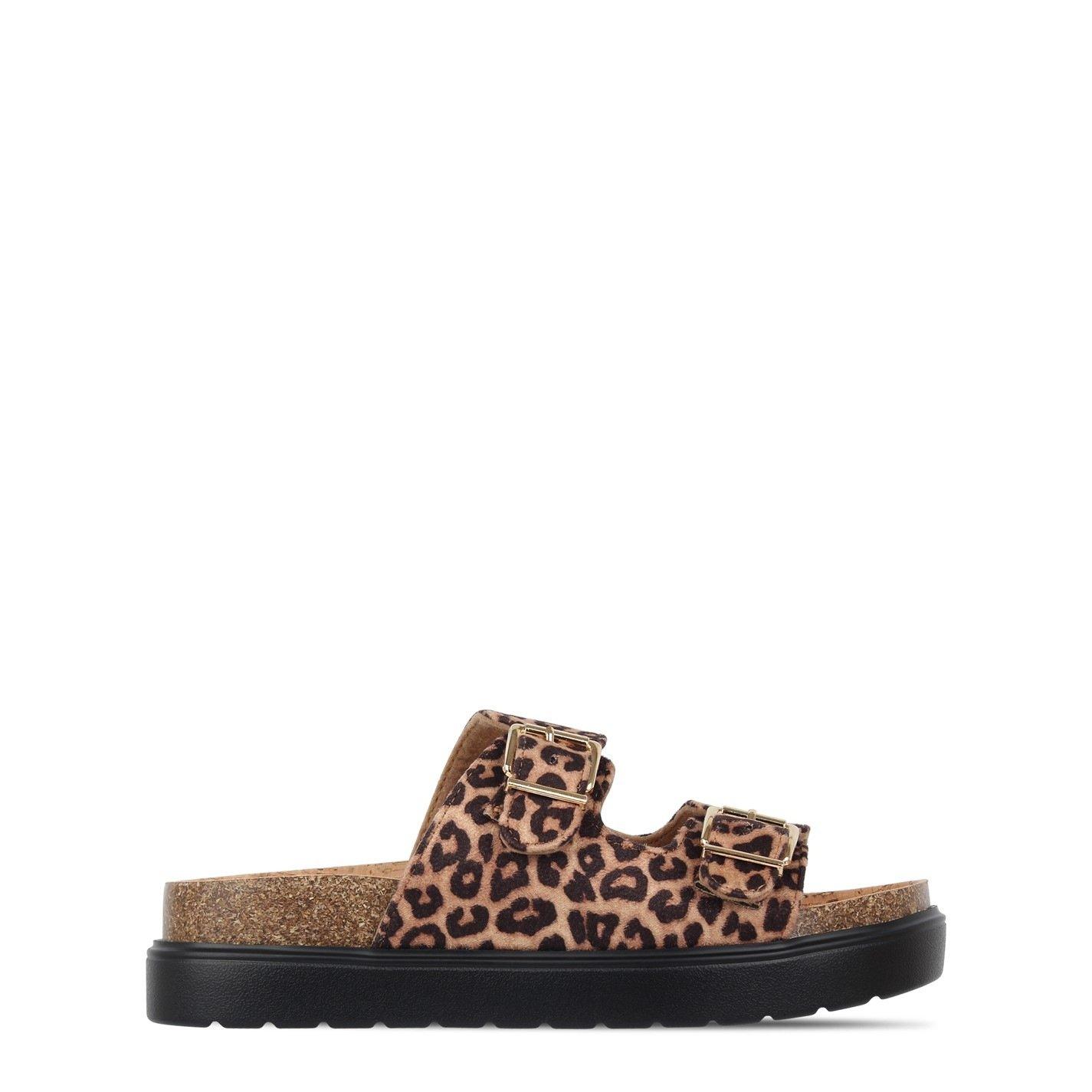 Biba Leopard Print Sandals