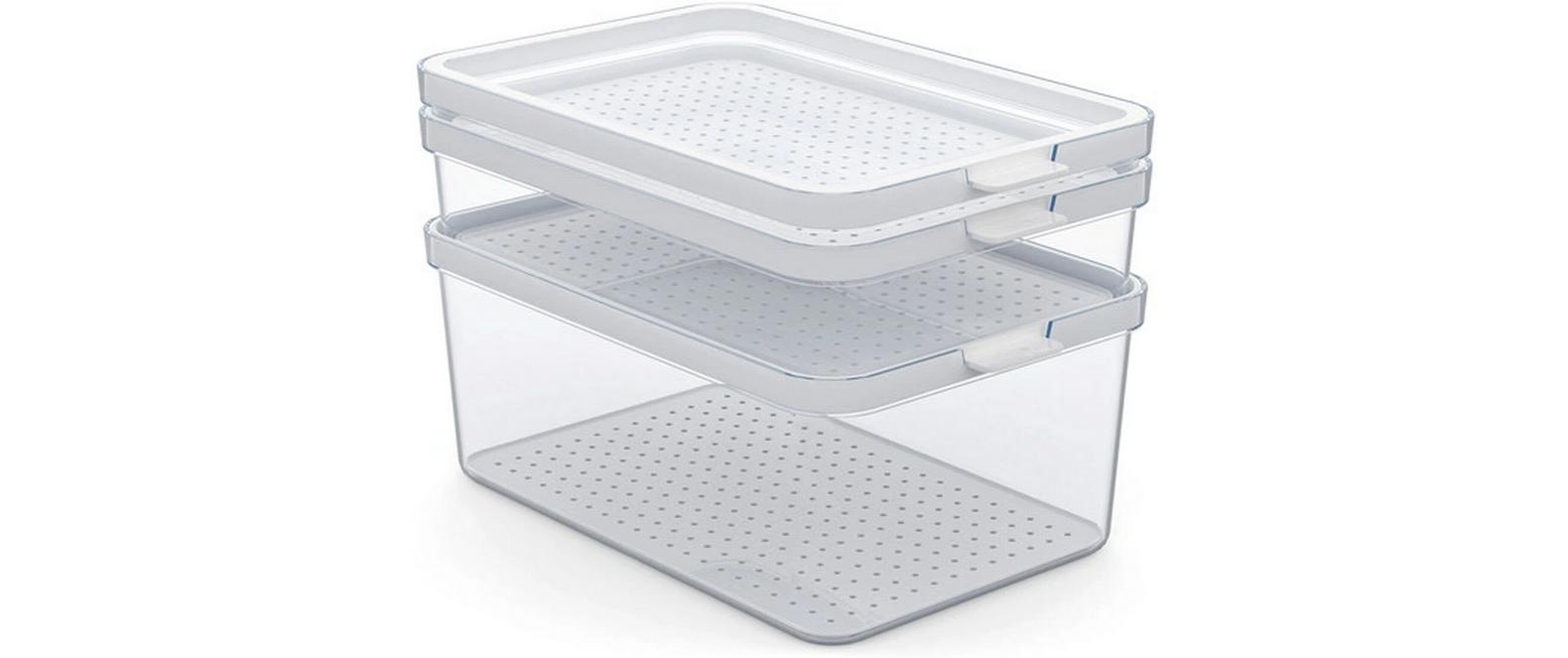 Kühlschrankorganizer Cauma Gross, 3-teiligKühlschrankbox Set