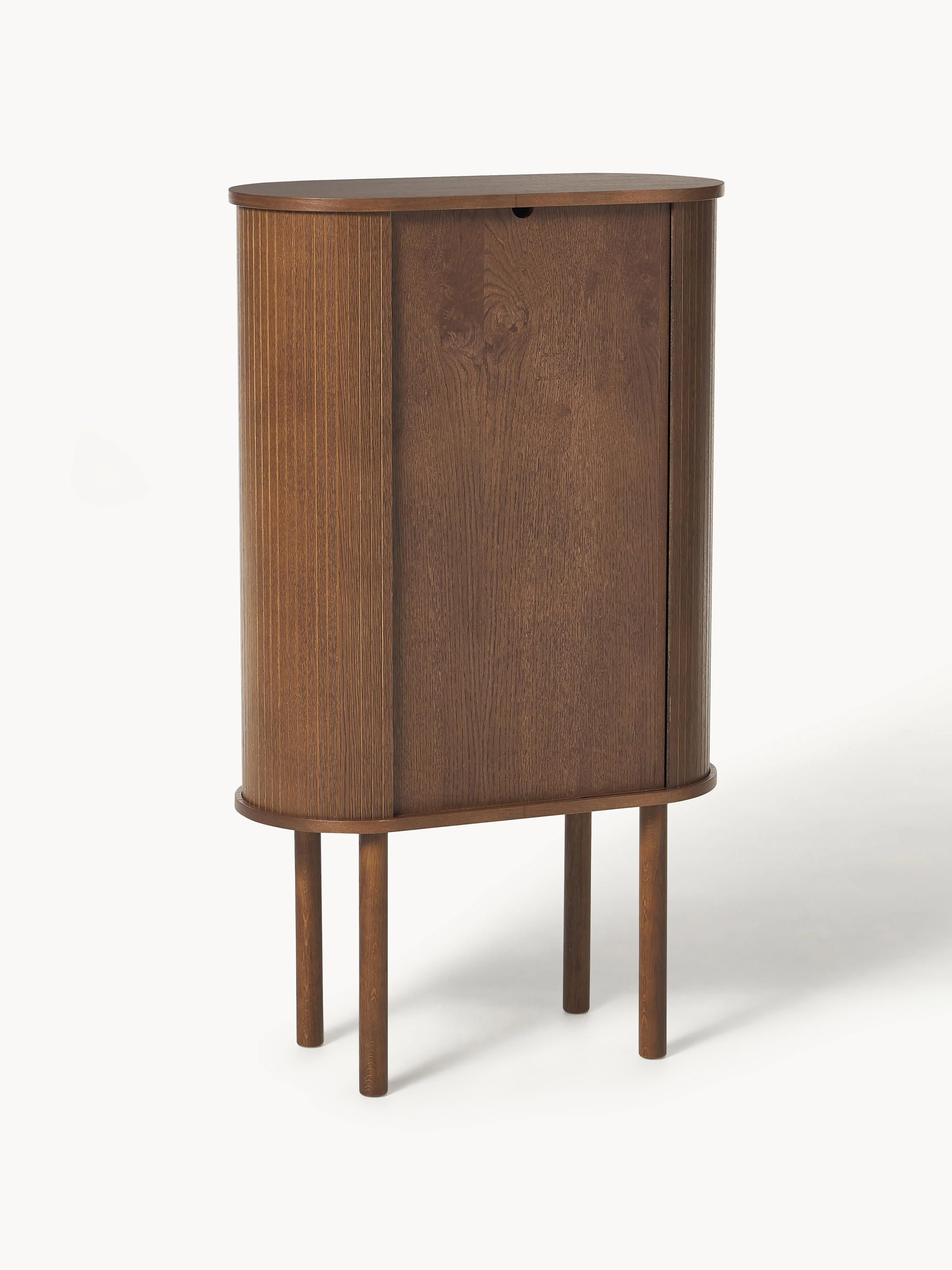 Highboard Calary met geribde voorzijde