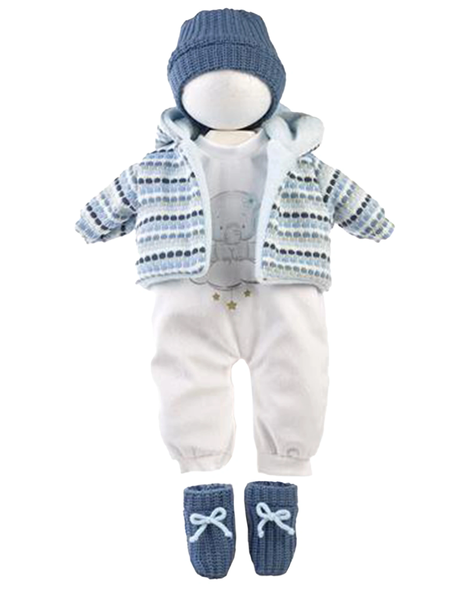 Puppen-Kleiderset ELEFANT (40-42cm) 5-teilig