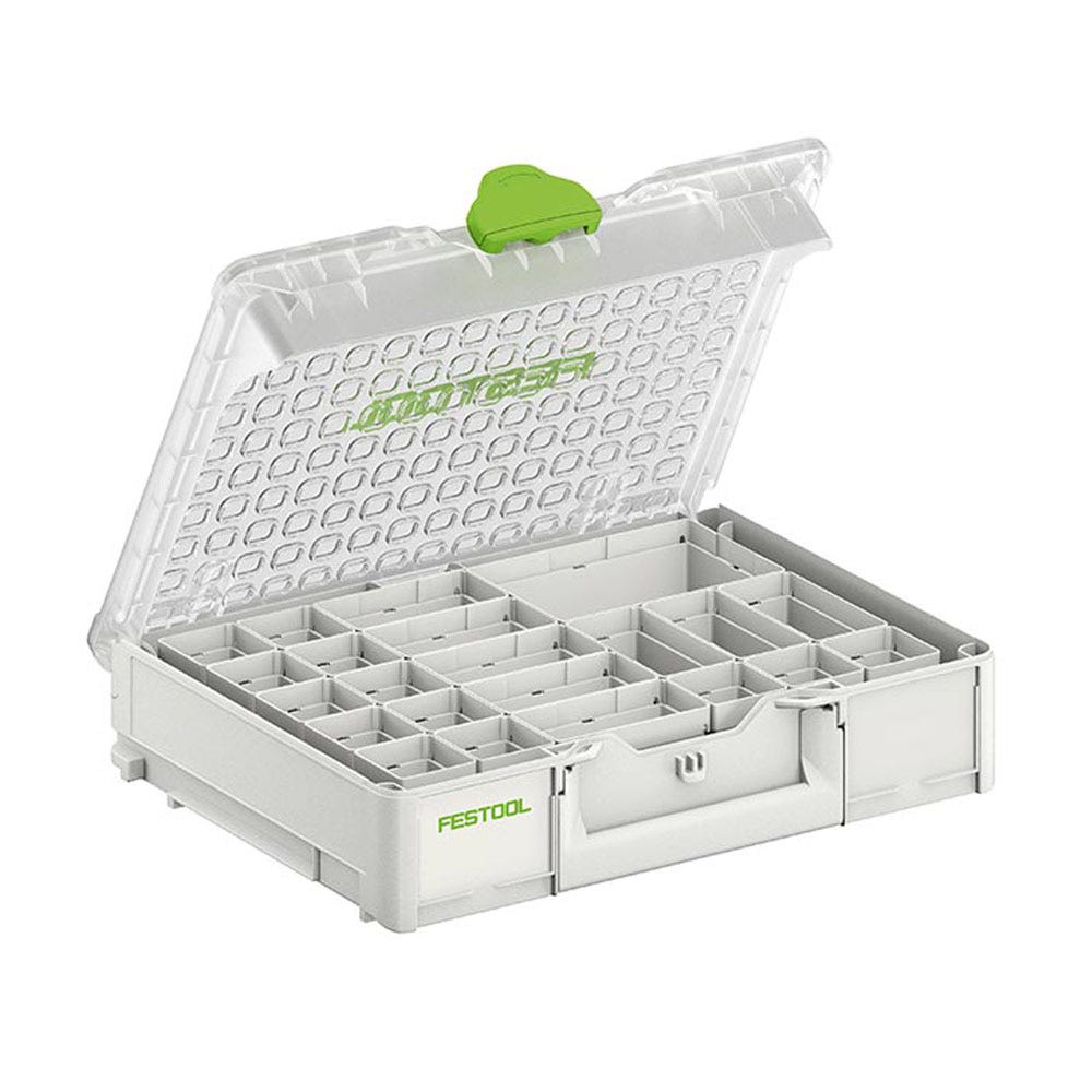 Organizador FESTOOL Systainer3 com 22 compartimentos, 89 mm x 396 mm - Médio 204853