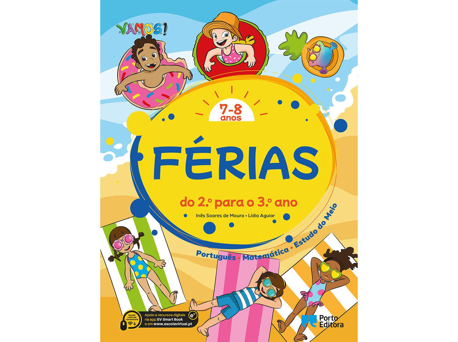 LIVRO VAMOS! - FÉRIAS - 7 - 8 ANOS - DO 2.º PARA O 3.º ANO