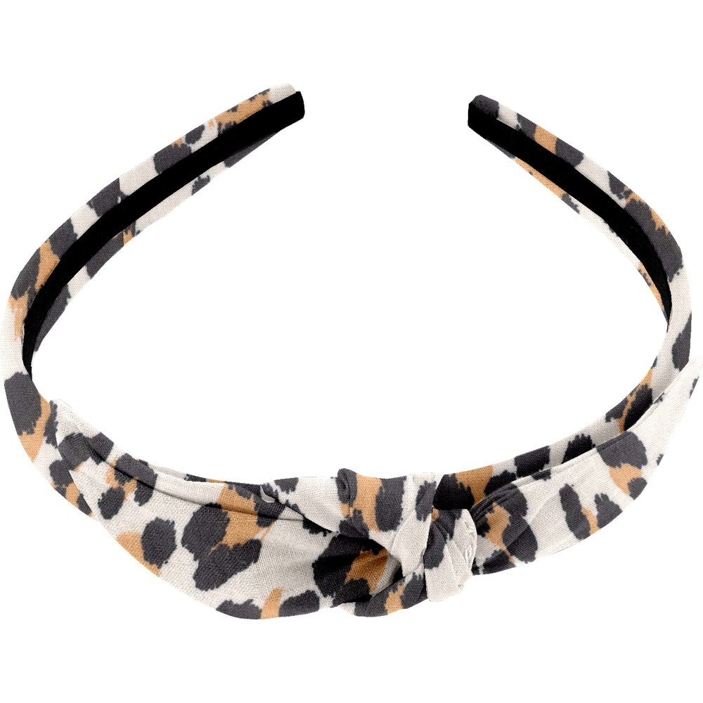 Serre-Tête Noeud Leopard