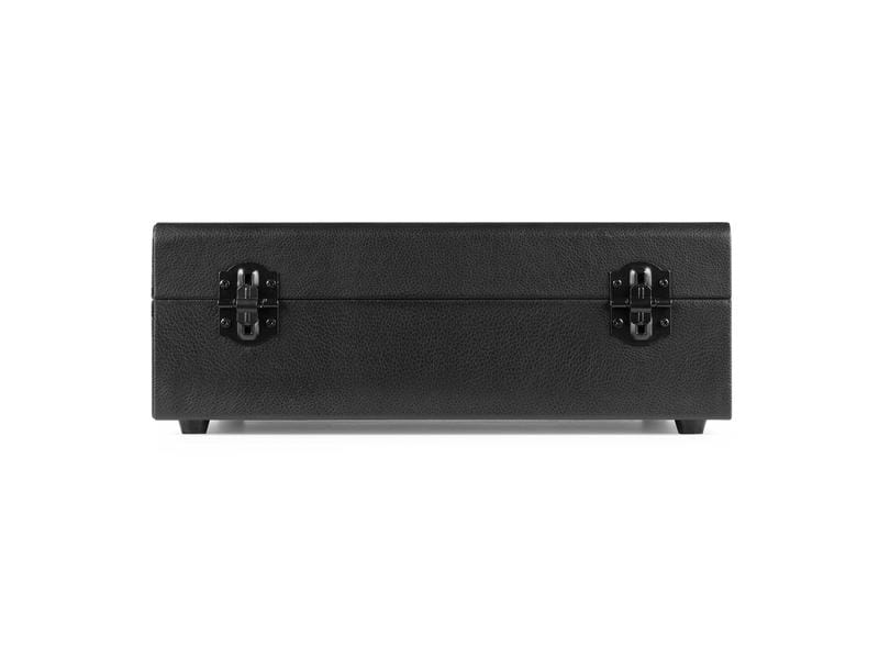 Fenton Plattenspieler mit Bluetooth RP118B Schwarz Hochwertiger Plattenspieler im Kofferdesign