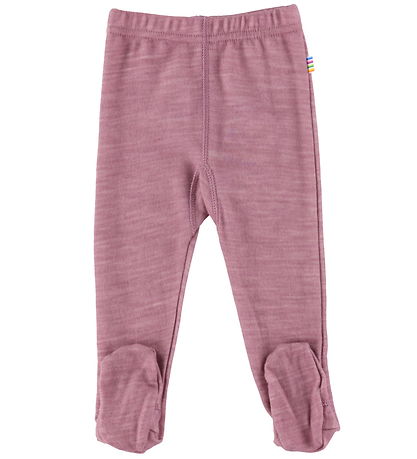 Joha Leggings - Wolle/Bambus - Rose