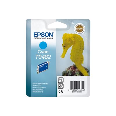 Epson T0482 Hippocampe - cyan - cartouche d'encre originale
