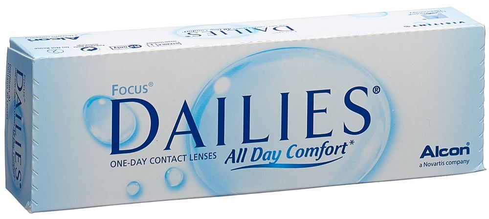 Focus Dailies All Day Comfort Tag<br>30 Stück, -6.00dpt