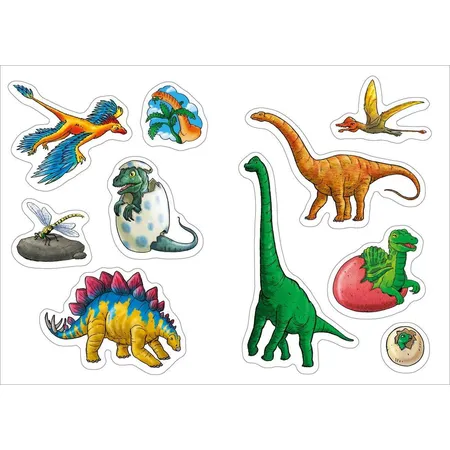 Tessloff Fenster Sticker Dinosaurier