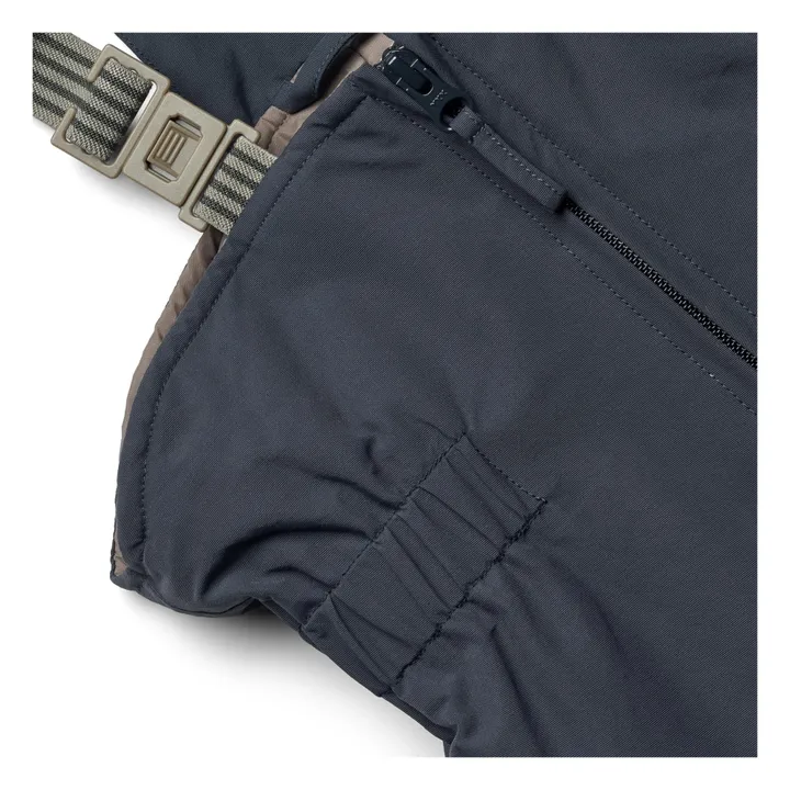Wheat Pantalon de Ski Bretelles Matière Recyclée Sal Tech | Bleu marine