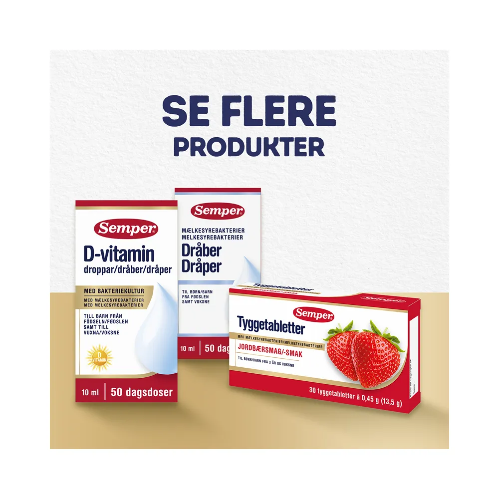 Semper Tyggetabletter - 30 tyggetabl.
