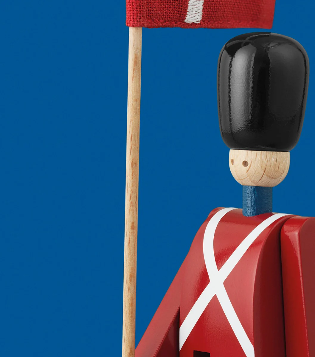 Kay Bojesen  Mini fanebærer - H: 14 cm.