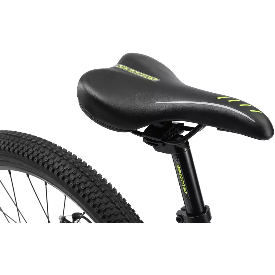 Bikestar Kinderrad Fully MTB Alu 24 Zoll schwarz