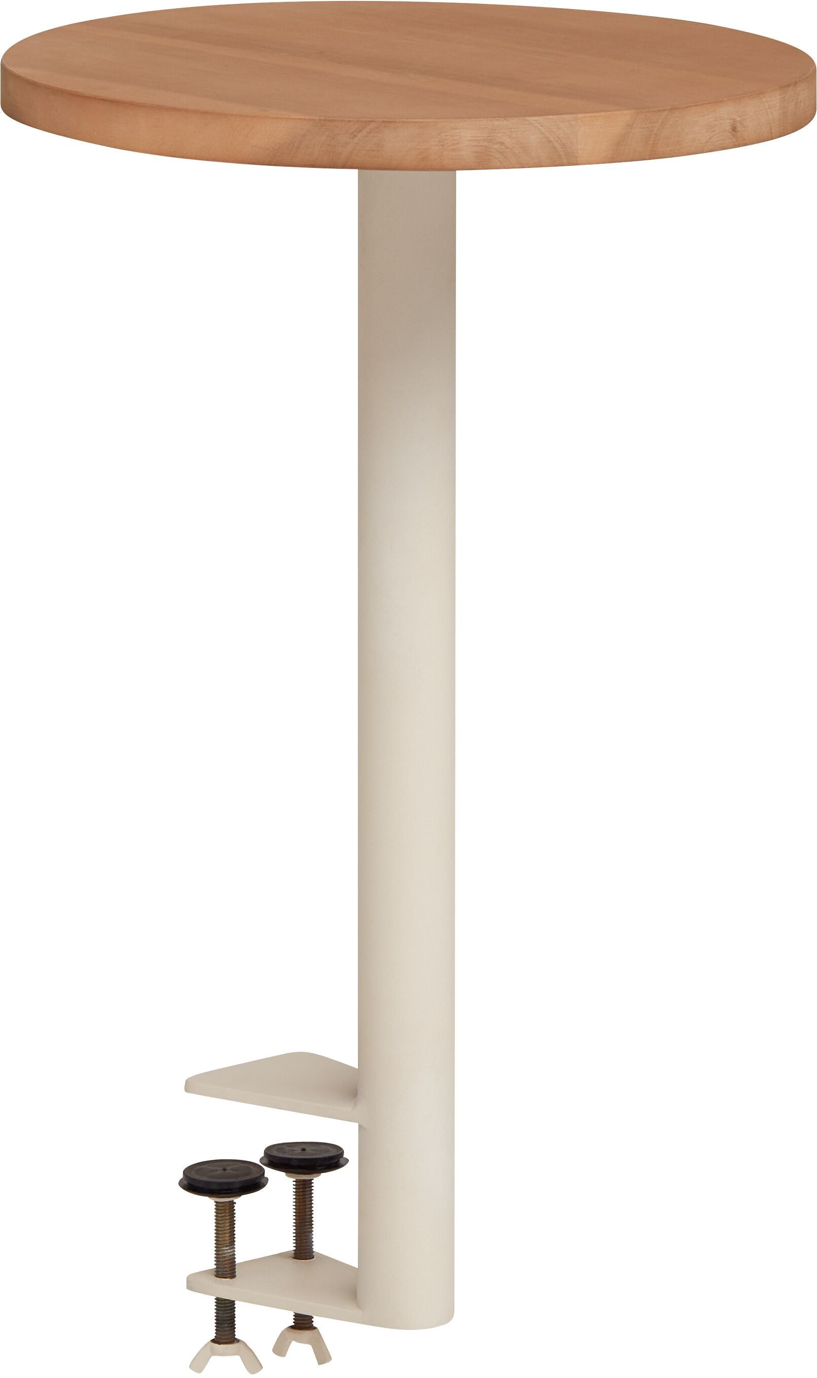 NIHOA Lounge Anstecktisch - Akazie / B: 30.0 cm x T: 18.0 cm x H: 41.0 cm