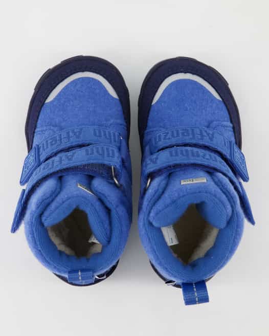 Affenzahn Wolle Comfy Stiefel in Blau