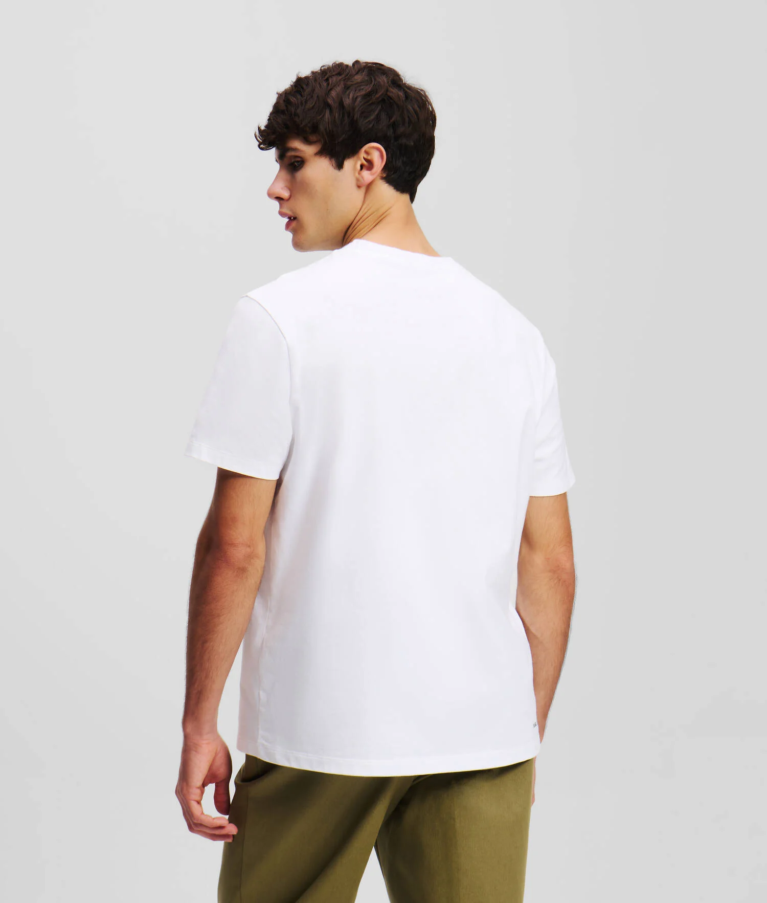 T-SHIRT KL MONOGRAM - Blanc