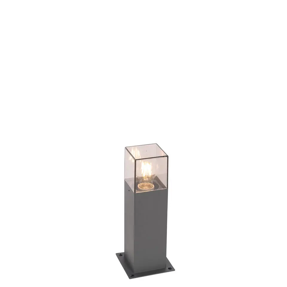 Qazqa staande buitenlampen denmark grijs e27