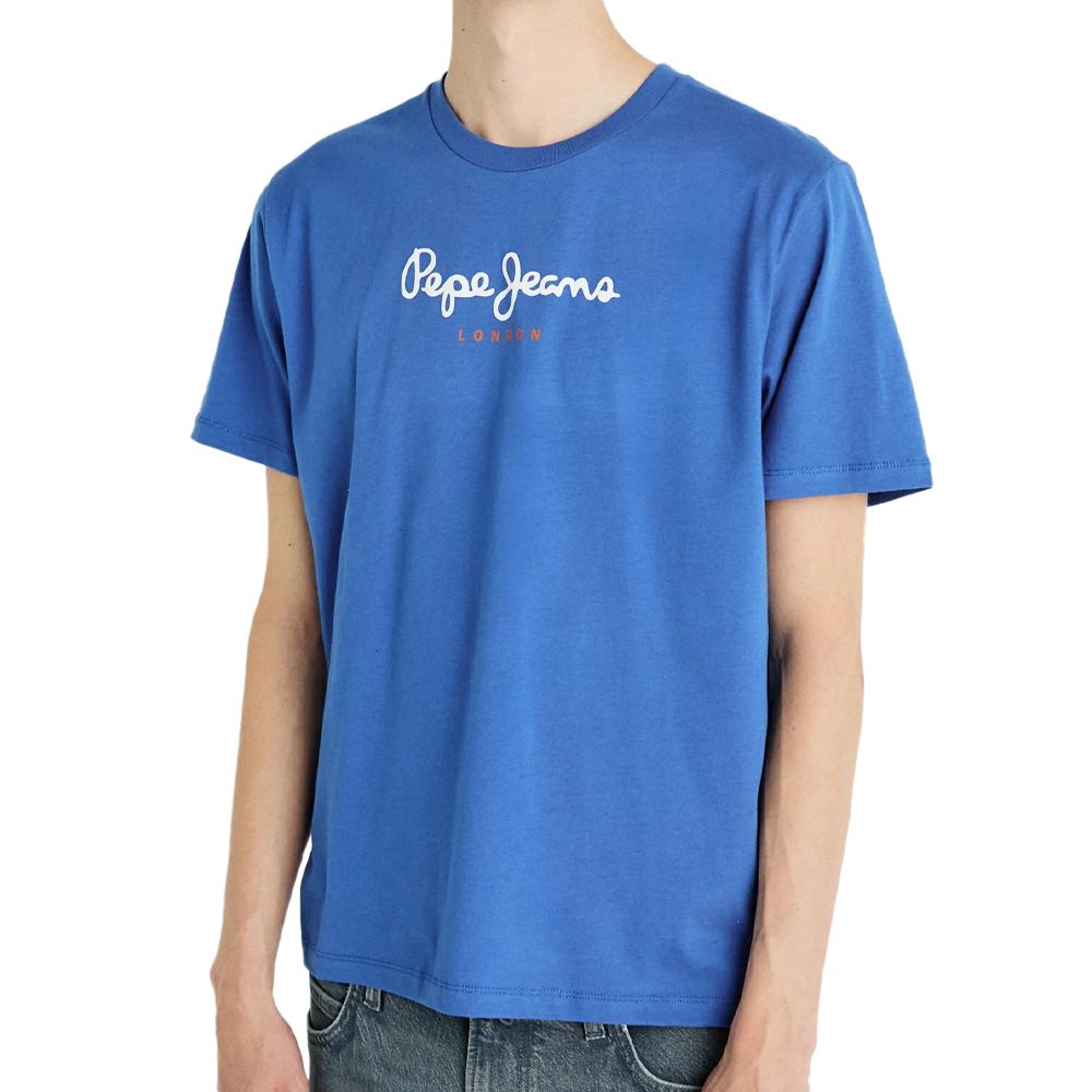Pepe jeans T-shirt Bleu Homme Pepe jeans Eggo 56S
