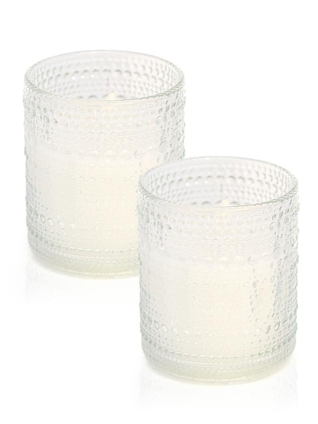 3D LED-Windlicht Perla 2er-Set