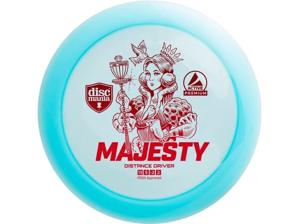 Discgolf DISCMANIA Distance Driver MAJESTY Active Premium Blue13/5/-2/2