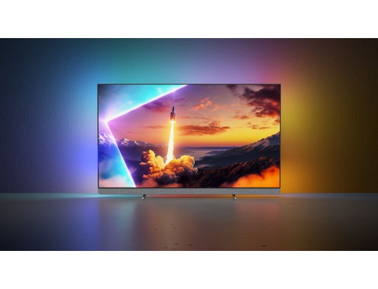 PHILIPS - TV OLED 4K 194 cm 77OLED910 Ambilight OLED+ 144Hz