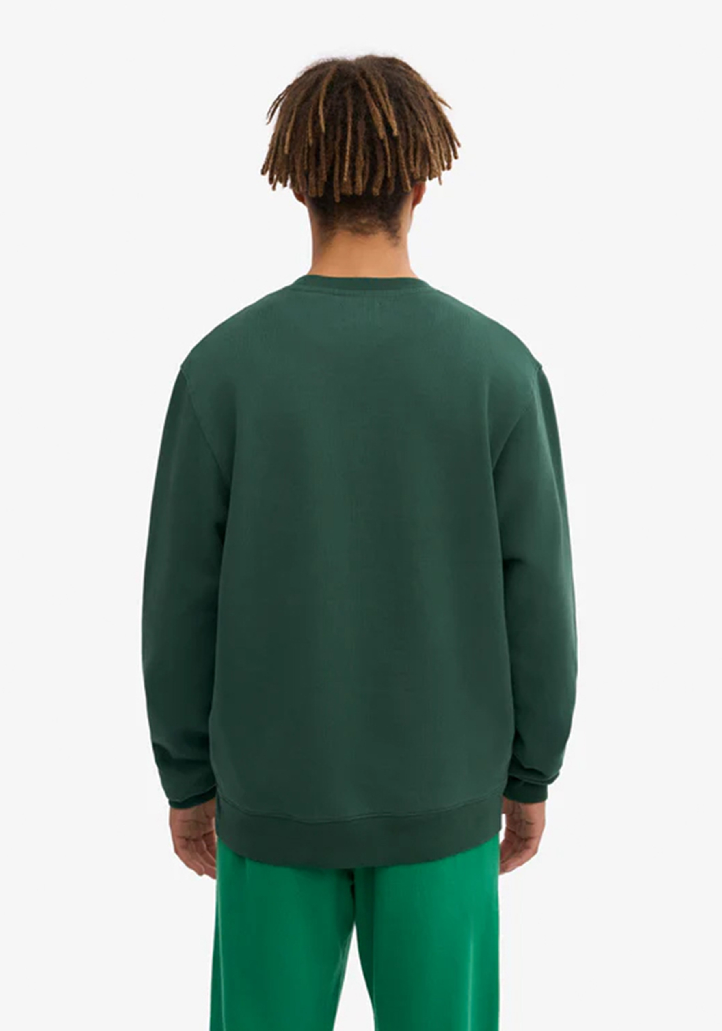 Colorful Standard Herren-Sweatshirt Emerald Green