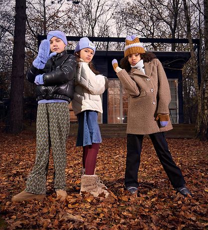 Pieces Kids Steppjacke - PkJevi - Schwarz
