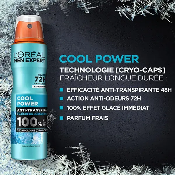 Desodorante Spray L'Oréal Men Expert Cool Power Fresh 150ml