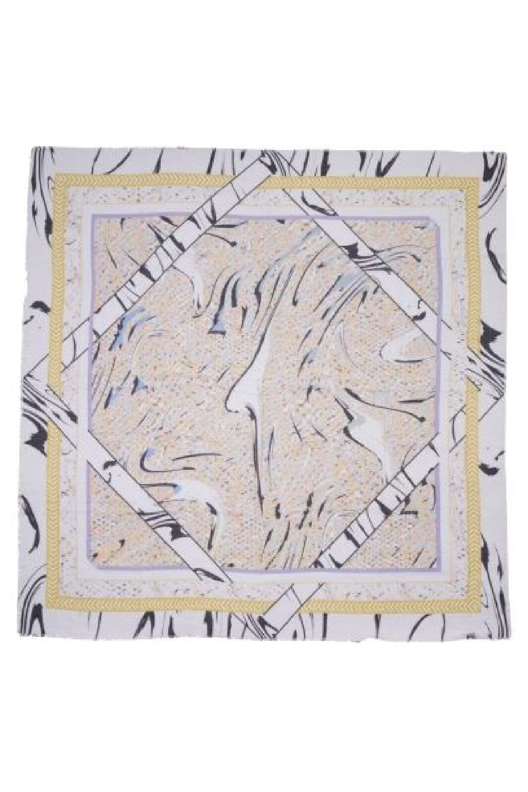 Lala Berlin Scarf Avena dark heritage wave