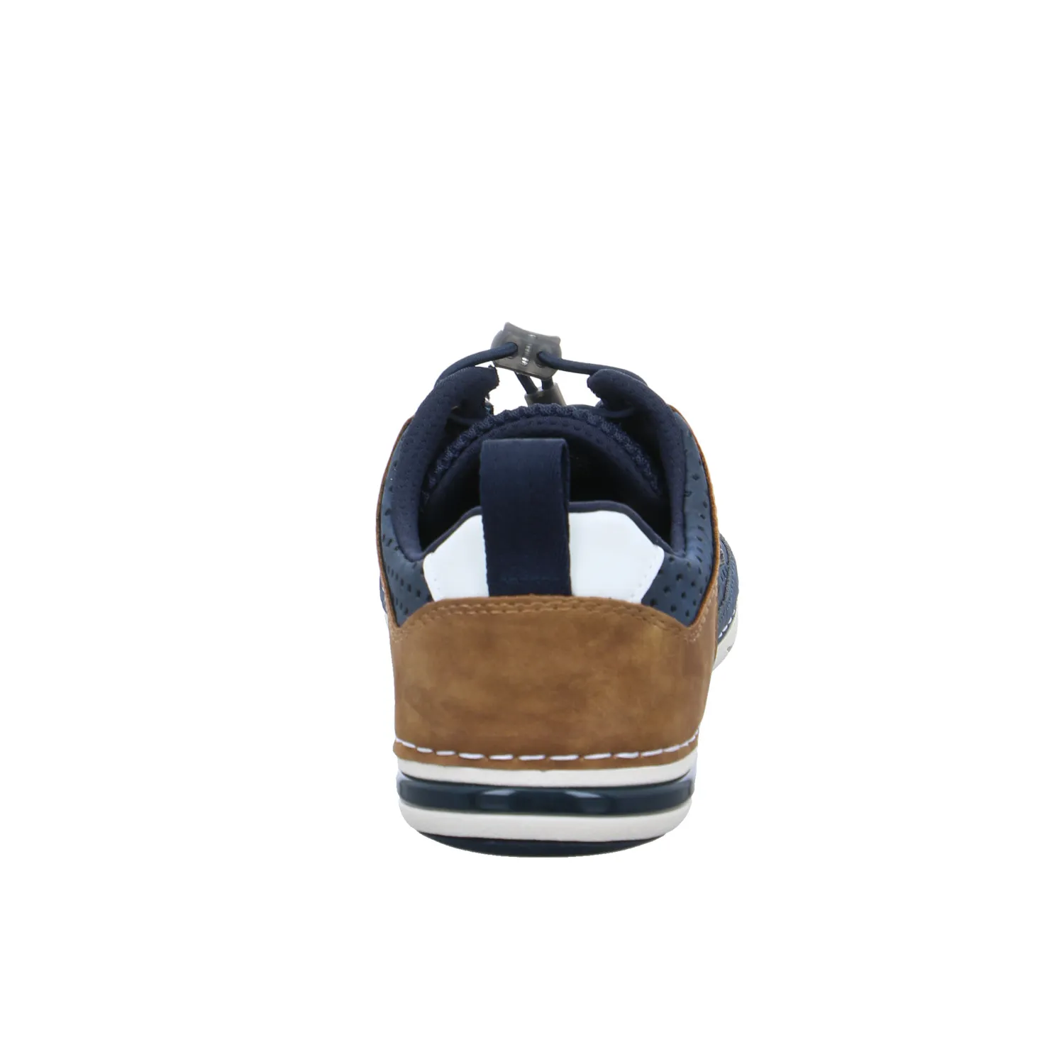 BUGATTI SHOES Halbschuhe Sneaker Blau Lederimitat