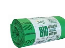 Affaldsposer komposterbare 35 ltr. BioBag 58x77 cm - (25 stk. pr./rulle)