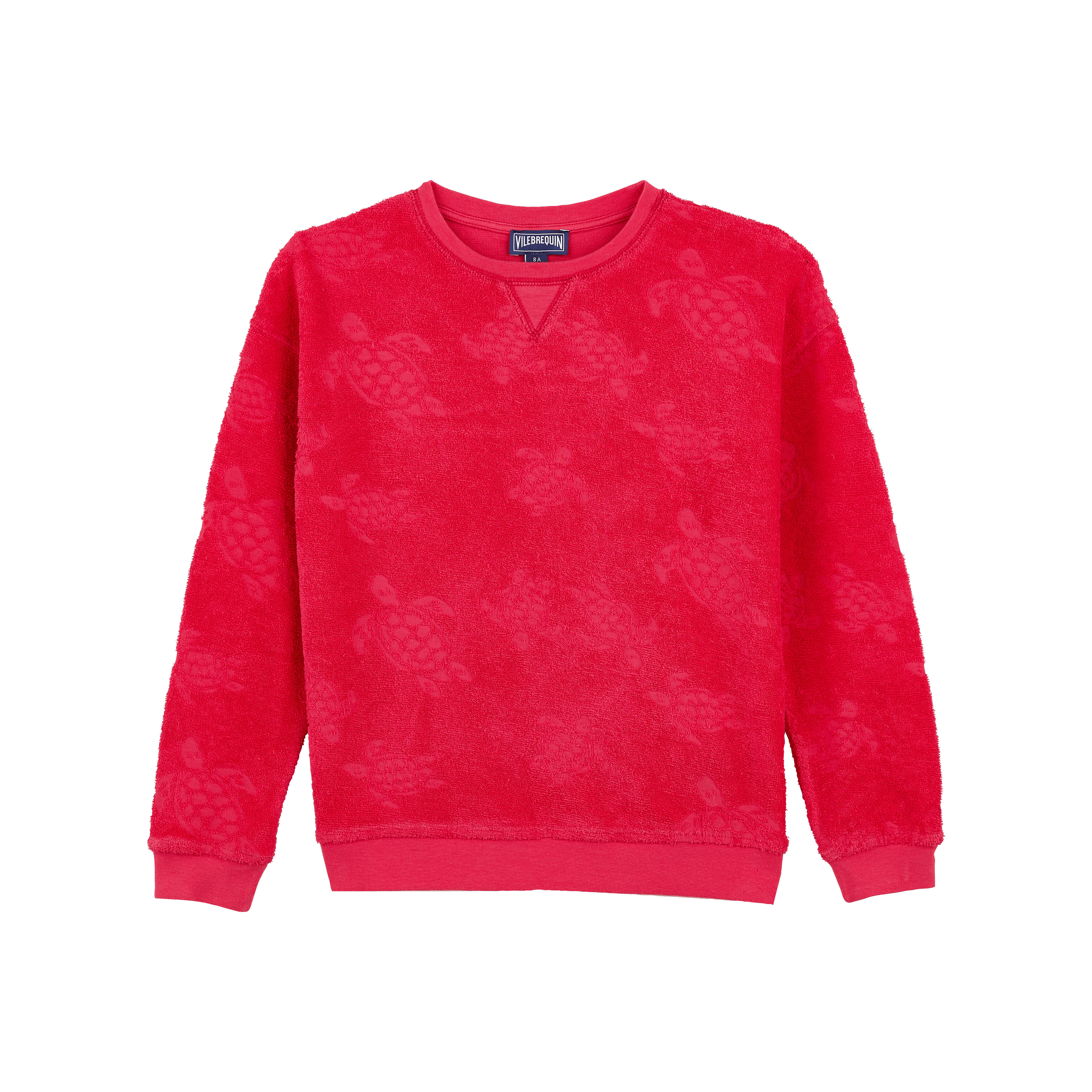 Sweatshirt Garçon Col Ras du Cou Rondes des Tortues