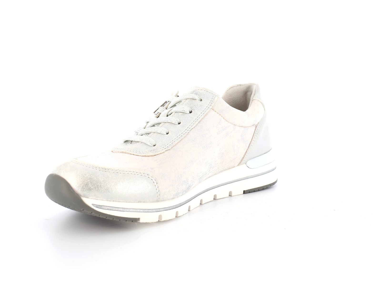 Remonte-R6700 Matières combinées Blanc Argent