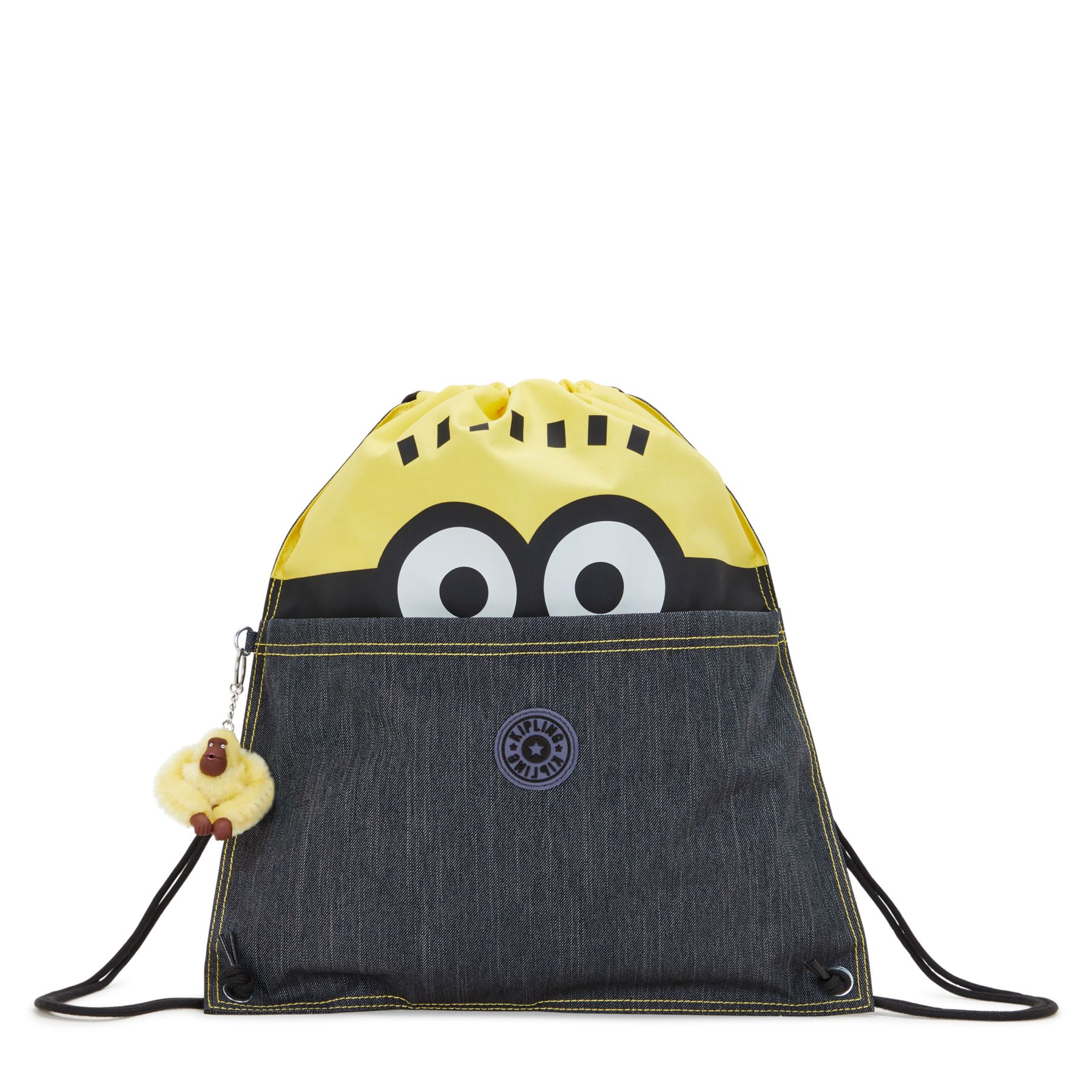 SUPERTABOO Sac à dos Minions Supertaboo avec cordon de serrage - Minion Jeans Block