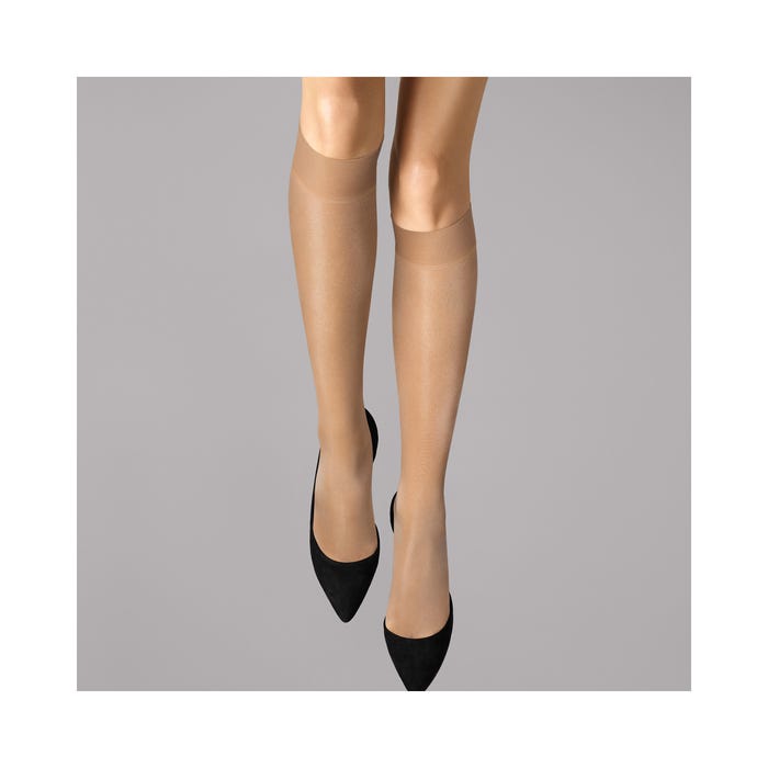 Wolford-Kniekousen Satin Touch 20 DEN