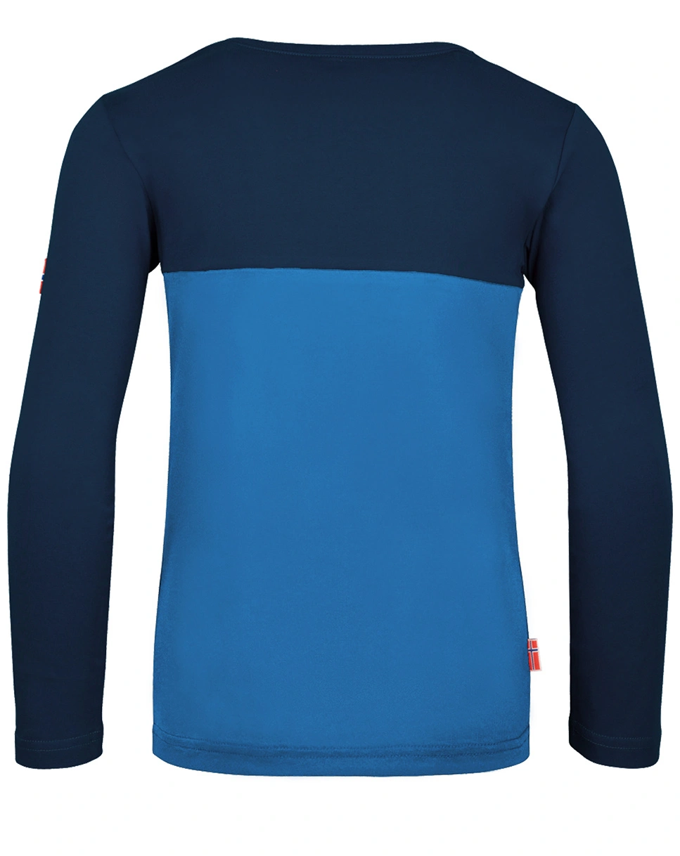 Langarmshirt BERKids in navy/medium blue
