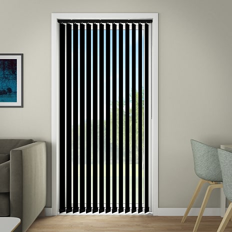 DEBEL Eclipse komplet lamelgardin 240 x 250 cm - sort