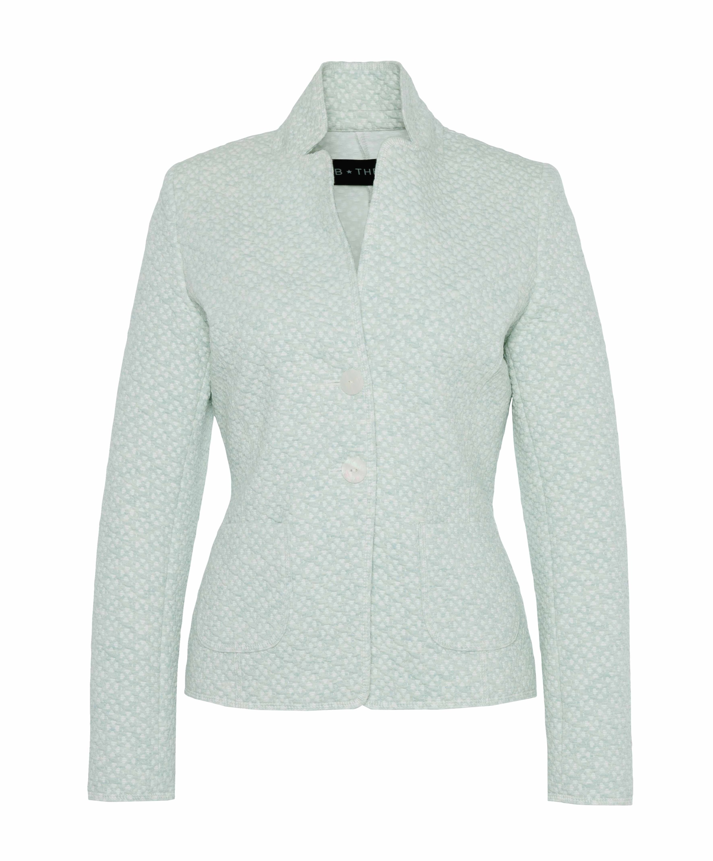 B Three Dames jas groen