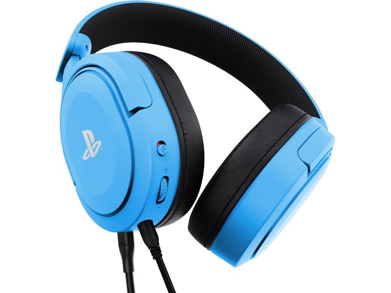 Trust Headset GXT498B Forta Blau/Schwarz Gaming-Headset für die Playstation 5