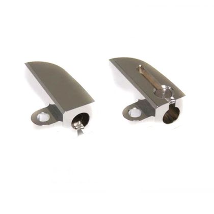 Support Clignotant Brazoline chrome Universel - Gris