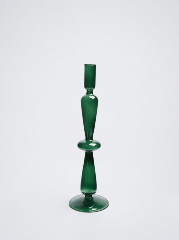 Lustre de cristal - Verde