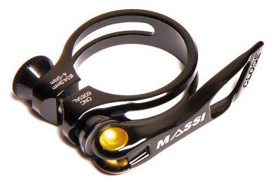 Collier de Selle Massi Serrage Rapide 34.9mm Noir