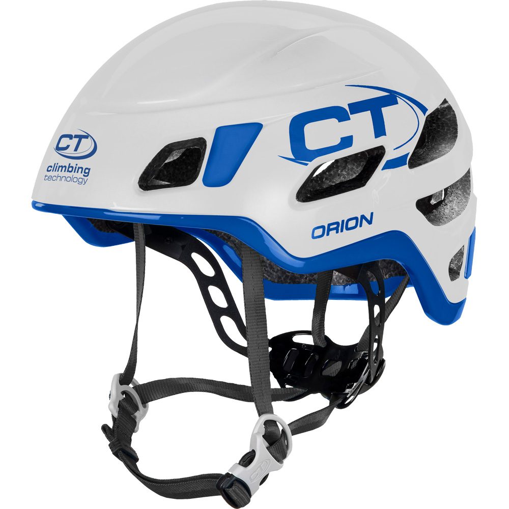 Climbing Technology Orion Kletterhelm weiß matt blau