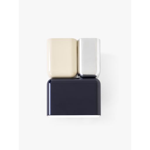 &Tradition LN10 Tabata Væglampe, Deep Blue & Ivory