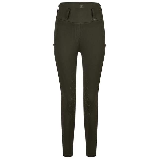 Paardrijlegging Eskadron Dynamic Flex Full Grip Donkergroen