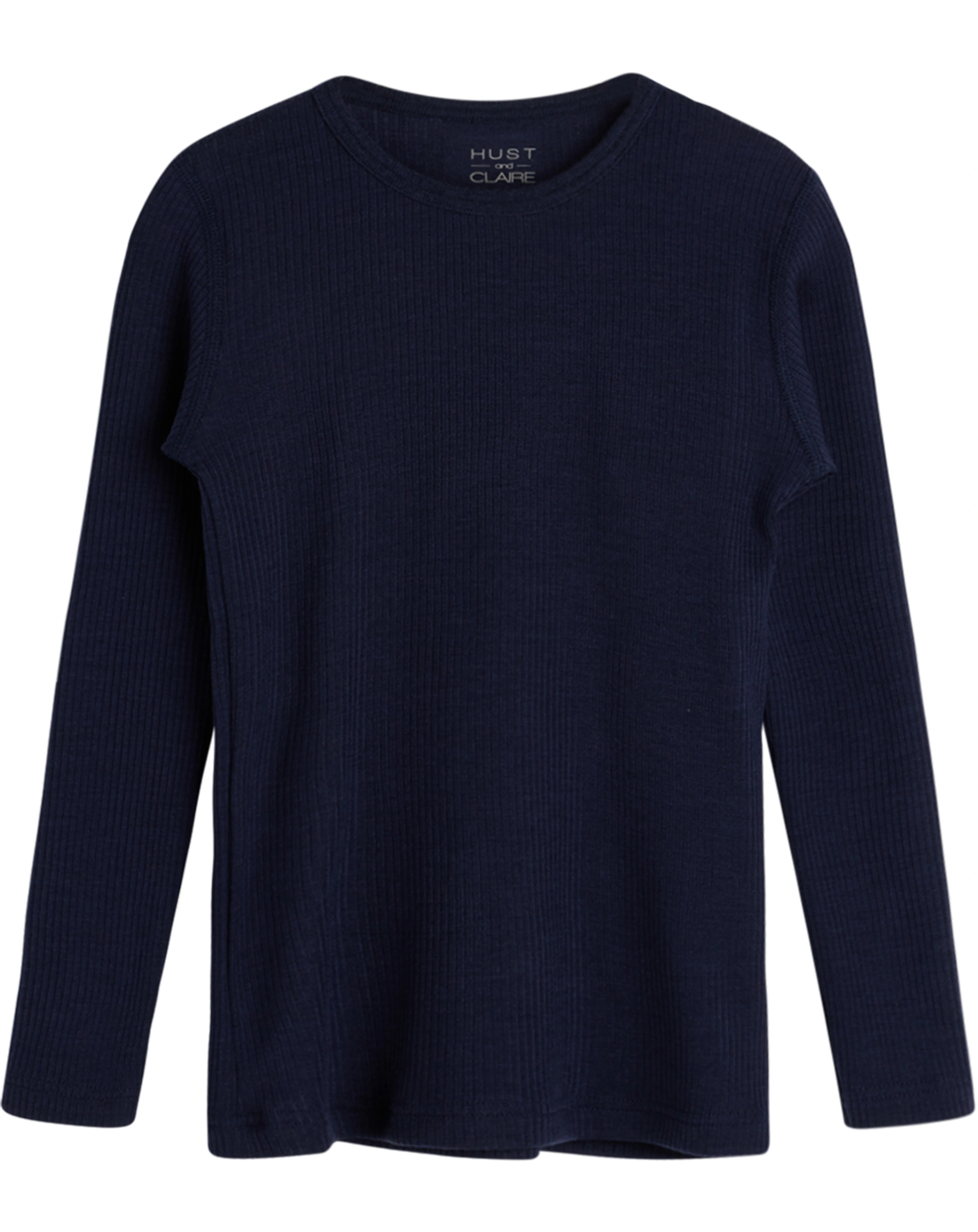 Langarmshirt ADIE ESS mit Wolle in blues