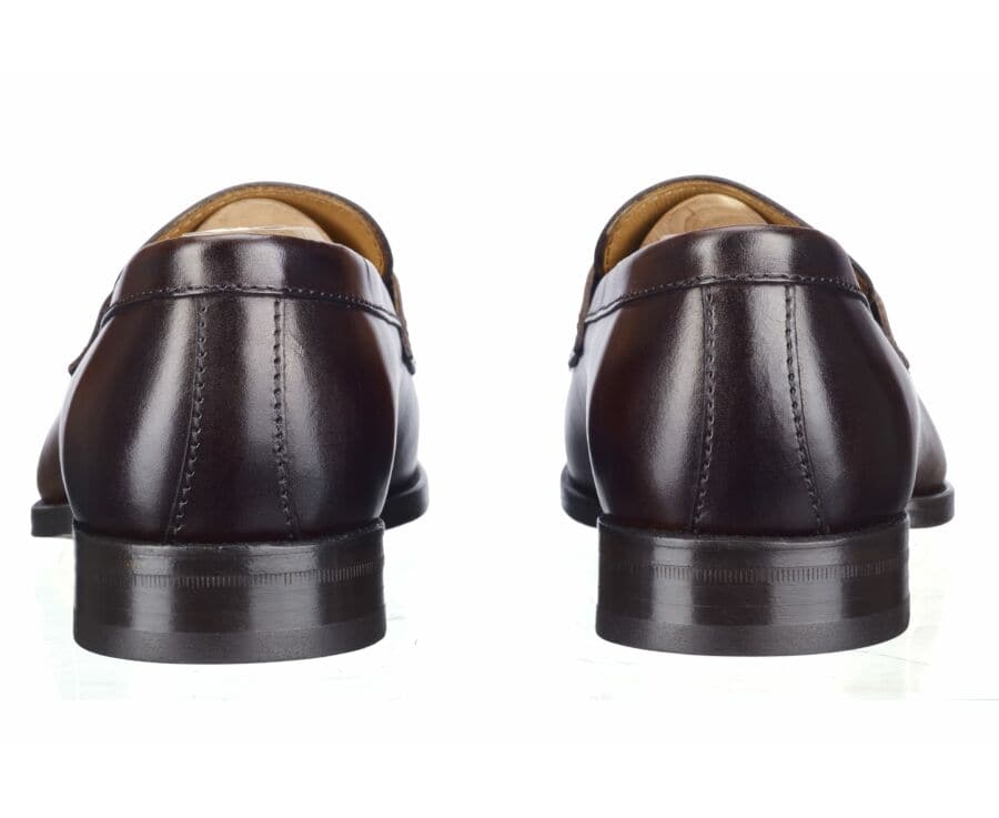 Mocassin homme cuir Chocolat Patiné - WEMBLEY CLASSIC