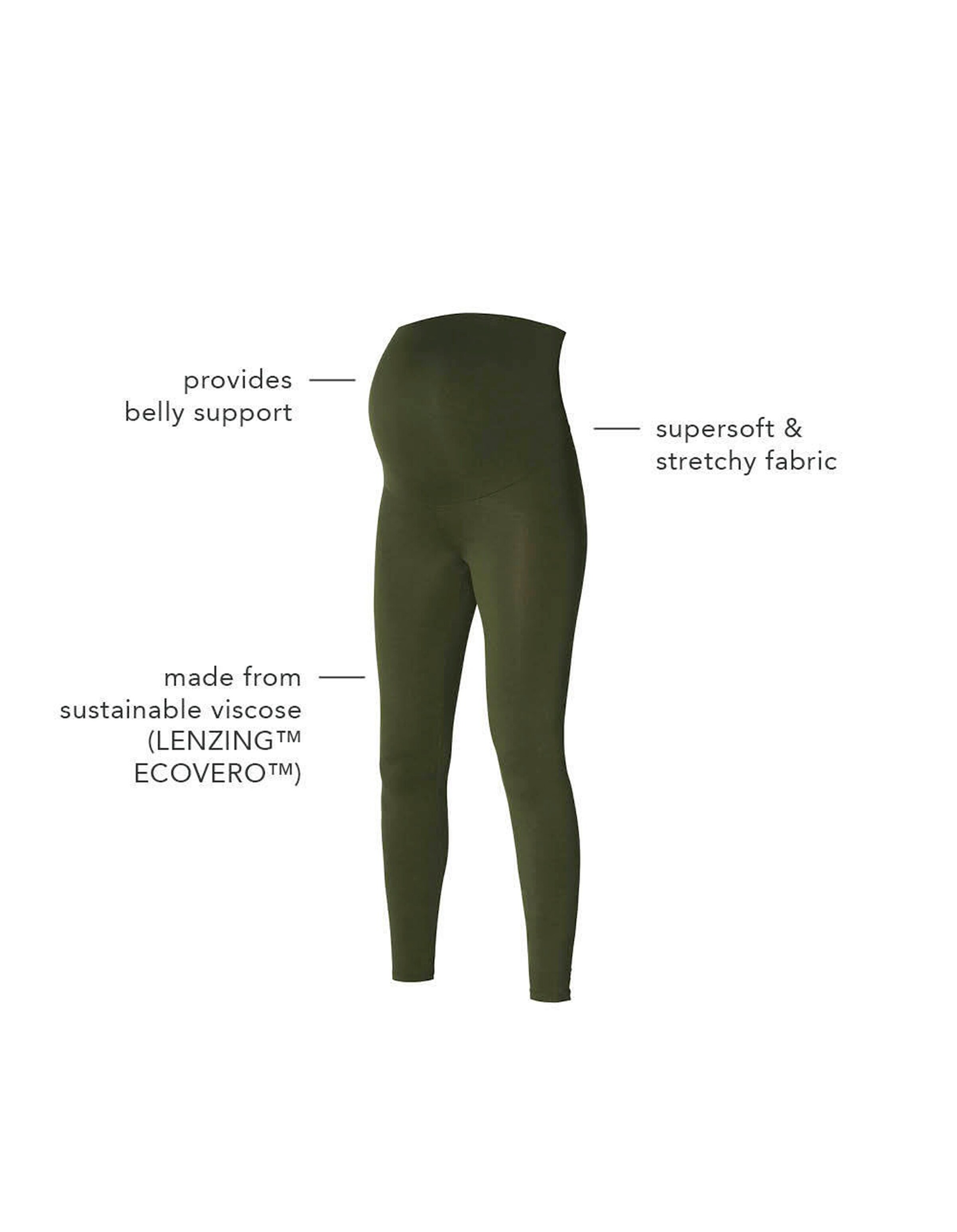 Noppies Maternity Umstandsleggings Paris Forest Night